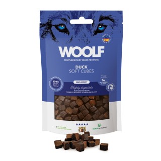 Woolf Soft Cubes Duck Monoprotein 100g – Miękkie kostki z kaczki dla psa