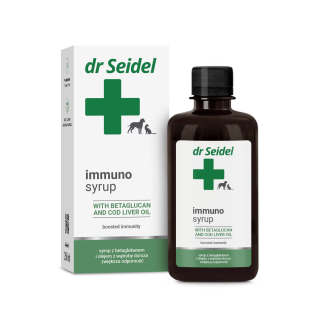 Dr Seidel Immuno-syrup 250ml – na odporność dla psa i kota