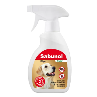 Dr Seidel Sabunol Płyn na pchły i kleszcze w otoczeniu zwierząt 250ml