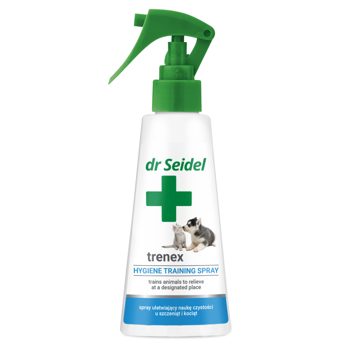 Dr Seidel Trenex – Skuteczny Płyn do Nauki Czystości dla Szczeniąt i Kociąt 100 ml Spray