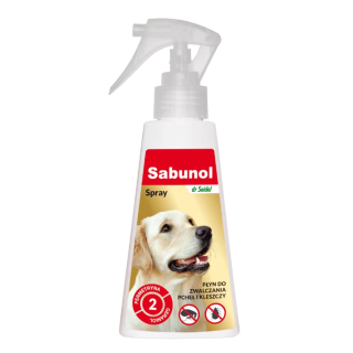 Sabunol Spray na pchły i kleszcze dla psa 100 ml – Dr Seidel Skuteczna ochrona i eliminacja