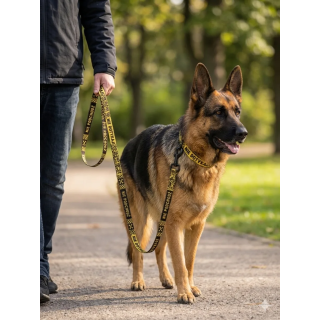 „Nie dotykaj” smycz dla psa lękliwego / agresywnego VETKA
