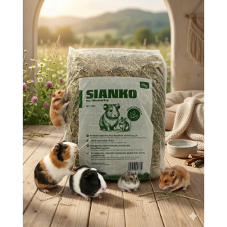 Siano dla gryzoni duże 45-50l Dr Rodents naturalne siano dla królików i gryzoni premium