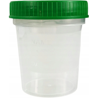 Pojemnik na mocz Covetrus 100 ml – Zakręcany (Pojemnik + Szczelna Nakrętka)