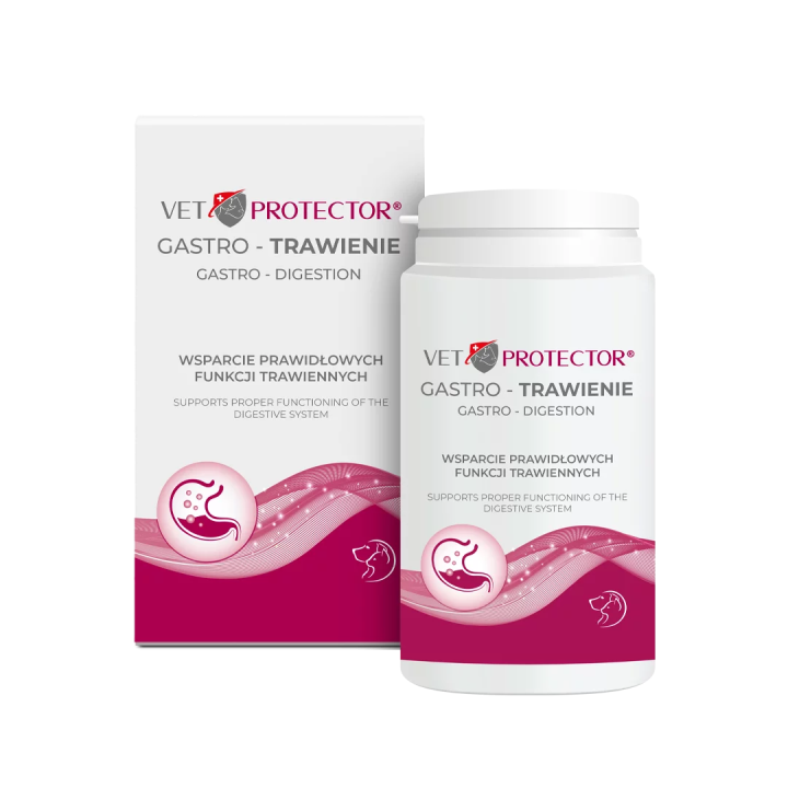 VET PROTECTOR GASTRO Trawienie 150g – Wsparcie trzustki i trawienia dla psa i kota